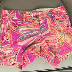 Lilly Pulitzer Callahan shorts size 2 EUC